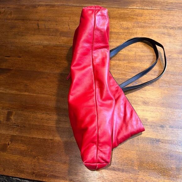 Mansur Gavriel Reversible Pillow Leather Tote Bag - Picture 12 of 14